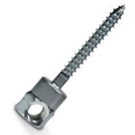 1/4 X 2" 3/8-ROD WOOD ROD HANGER SIDE MOUNT