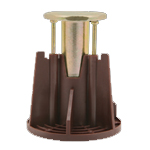 1/4" WOOD-KNOCKERII+ INSERT BROWN