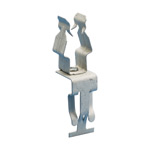 1" EMT, PATA CONDUIT TO T-GRID CLIP, TOP MOUNT