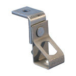 PG,1/4 HOLE 1, PLAIN, 3/8 HOLE 2, THREADED, ANGLE BRACKET