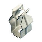 1/2 EMT, 9/32 HOLE, PLAIN, PUSH-IN CONDUIT CLAMP