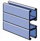 1-5/8 SOLID BACK/SIDE/BACK CHANNEL 12 GA