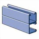 1-5/8 SOLID SIDE/BACK CHANNEL 12 GA