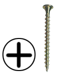 YELLOW ZINC COARSE THREAD DRYWALL SCREWS