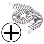 #6 X 1-5/8 TEK DRYWALL SCREW - COLLATED