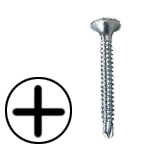 ZINC PLATED SELF DRILL DRYWALL SCREWS